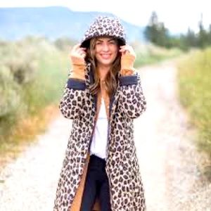 Jilly Jacket - Leopard Print, limited edition, with tags
